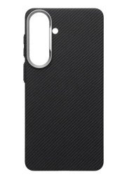 Smart Samsung Galaxy A37 Kevlar MagSafe dėklas, juodas, 1 nuotrauka