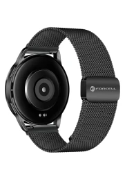 Forcell universalus milanietiškas dirželis - 20mm, juoda, 1 nuotrauka