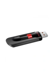 SanDisk Cruzer Glide USB 2.0 atmintinė 64GB, juoda, 1 nuotrauka