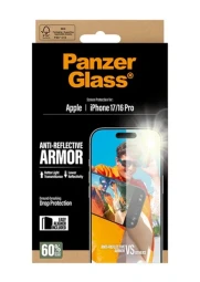 PanzerGlass iPhone 17  16 Pro anti-reflective armor stikliukas, 1 nuotrauka