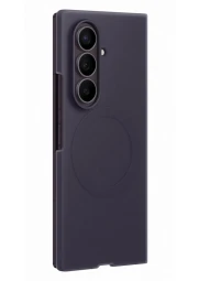 Samsung Galaxy Fold8 Ultra silikoninis magnetinis dėklas, violetinė, 1 nuotrauka