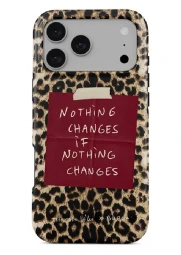 Burga iPhone 17 Pro Tough MagSafe dėklas - Nothing Changes, 1 nuotrauka