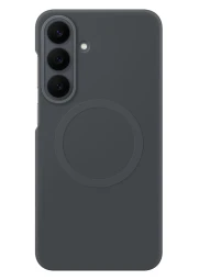  Samsung Galaxy S26 FE silikoninis magnetinis dėklas, juoda. 1 nuotrauka