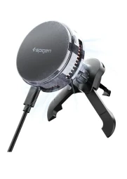Spigen MagFit automobilinis laikiklis su belaidžiu įkrovimu - 25W, 1 nuotrauka