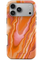 Burga iPhone 18 Pro Tough Magsafe dėklas -Retro Glow , nuotrauka1