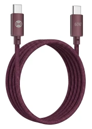 Forever Vibe įkrovimo laidas USB-C į USB-C, 1m - 60W, 1 nuotrauka