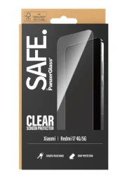 Safe Xiaomi Redmi 17 4G 5G stikliukas, skaidri, 1 nuotrauka