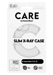  ... Care by Panzerglass Xiaomi Redmi 17 Slim X-Ray dėklas, skaidri, 1 nuotrauka