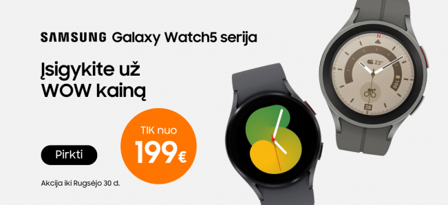 Samsung Galaxy Watch5 akcija