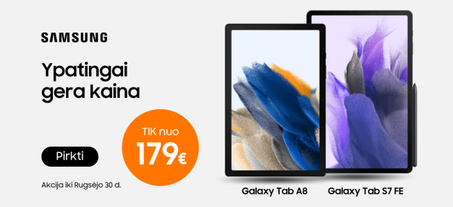 Samsung Galaxy Tab akcija