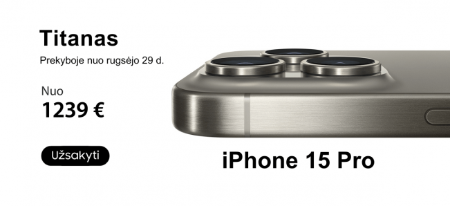 iPhone 15 Pro preorder akcija