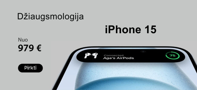 iPhone 15 jau prekyboje