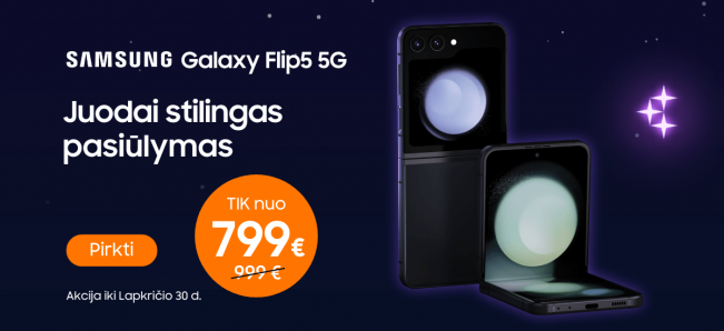 Samsung Galaxy Flip5 akcija
