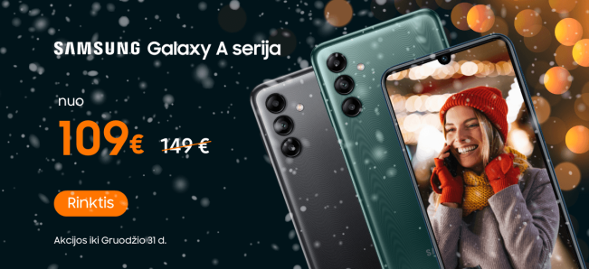 Samsung Galaxy A04s akcija gera kaina