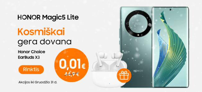 Honor Magic 5 Lite dovana