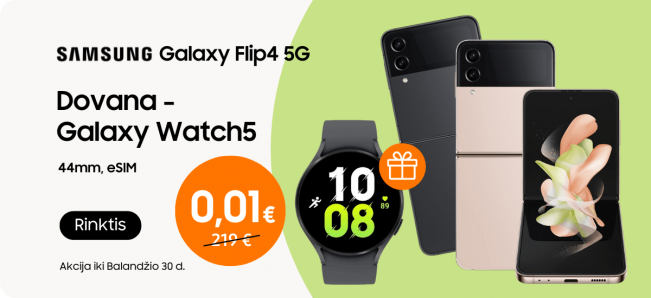 Samsung Galaxy Flip4 su dovana - Watch5, Mobili prekyba