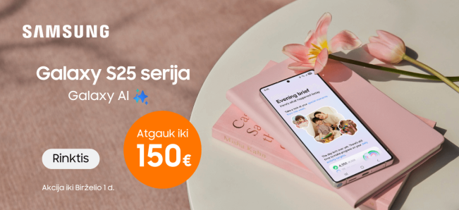 Samsung Galaxy S25 serija naujiena akcija, Mobili prekyba