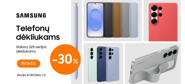 Samsung S25 serijos deklams 30% nuolaida, Mobili prekyba