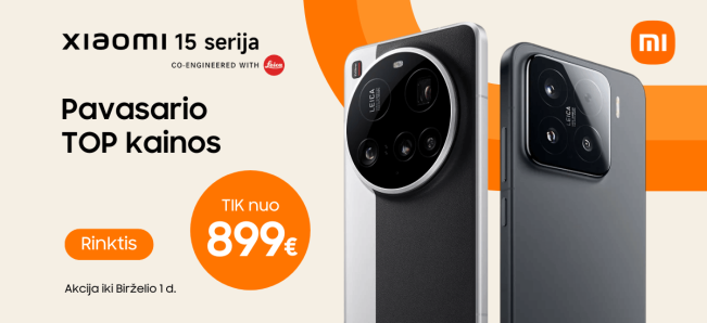 Xiaomi 15 serijos akcija, Mobili prekyba