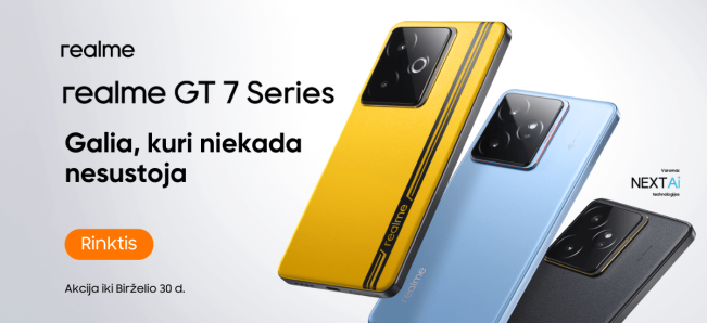 Realme GT 7 serija, naujiena, Mobili prekyba