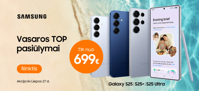 Samsung Galaxy S25 serija vasaros akcija, Mobili prekyba