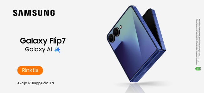 Samsung Galaxy Flip7 akcija, Mobili prekyba