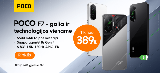 Poco F7 5G akcija, Mobili prekyba