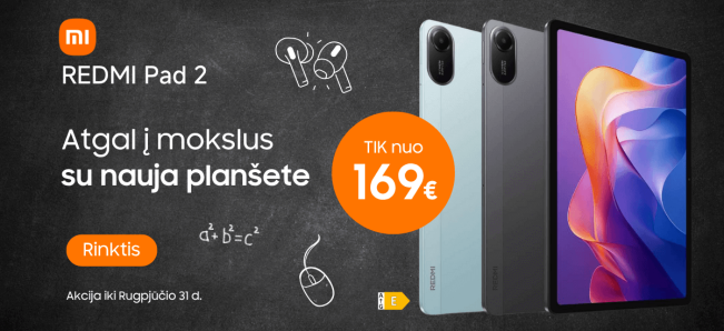 Xiaomi Redmi Pad 2 akcija, Mobili prekyba