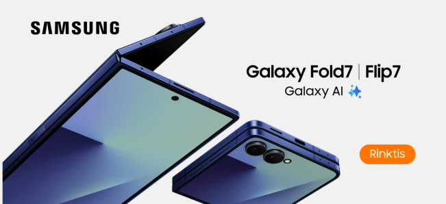 Samsung Galaxy Fold7 Flip7 akcija dovana, Mobili prekyba