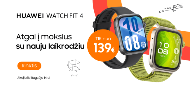 Huawei Watch Fit 4 akcija, Mobili prekyba