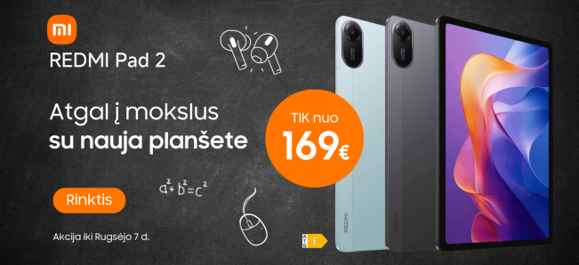Xiaomi Redmi Pad 2 akcija, Mobili prekyba