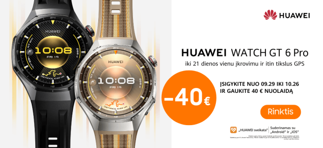 Huawei Watch GT 6 Pro akcija, Mobili prekyba