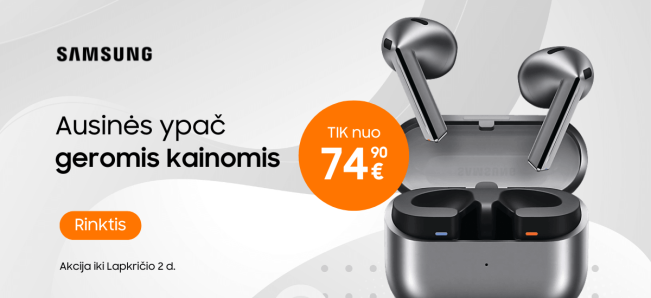 Samsung Galaxy Buds3 serija akcija, Mobili prekyba