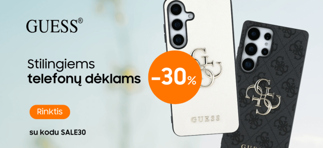 Guess dėklai su 30% nuolaida, Mobili prekyba