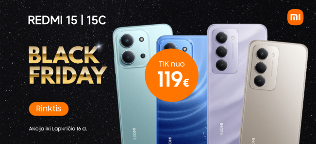 Redmi 15 ir Redmi 15C akcija, Mobili prekyba