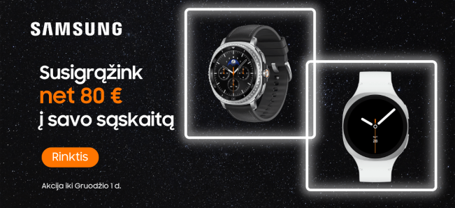 Samsung 80 Eur cashback, Mobili prekyba