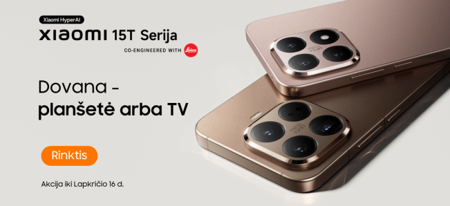 Xiaomi 15T serija su dovana, Mobili prekyba