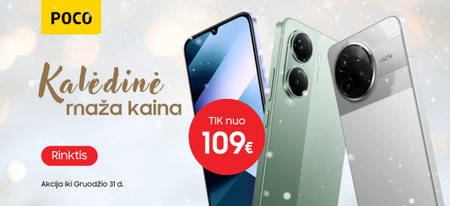 Poco C85, X7 Pro, F7 serija akcija, Mobili prekyba