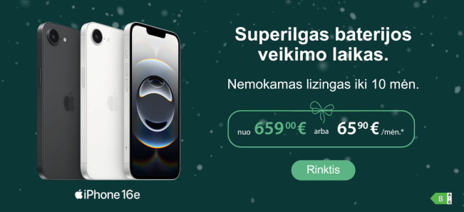 iPhone 16e Kaledine akcija, Mobili prekyba