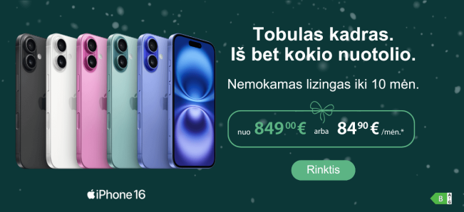 iPhone 16 Kaledine akcija, Mobili prekyba