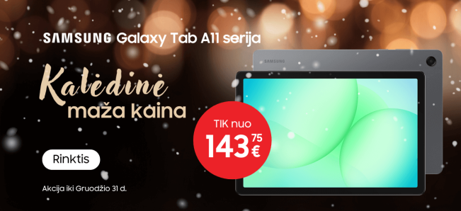 Samsung Galaxy Tab A11 Kaledine akcija, Mobili prekyba