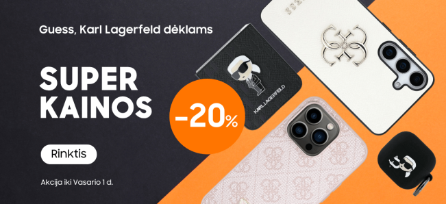 Guess, Karl Lagerfeld, telefonų dėklams nuolaida, Mobili prekyba