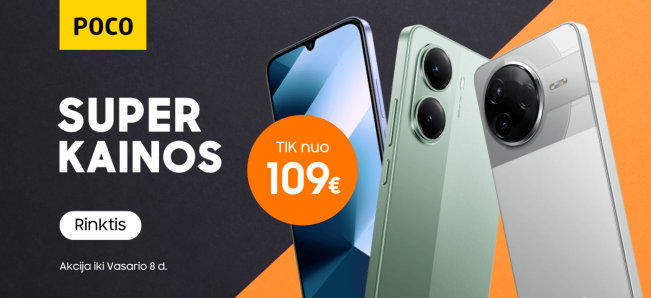 Poco C85, X7 Pro, F7 serija akcija, Mobili prekyba