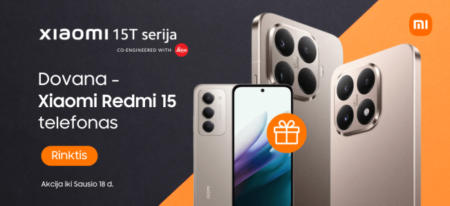Xiaomi 15T serija su dovana, Mobili prekyba