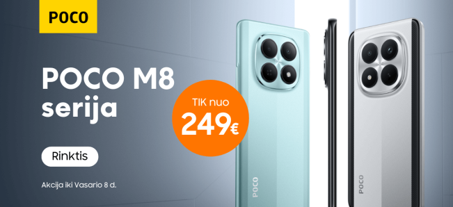 Poco M8 ir M8 Pro akcija, Mobili prekyba