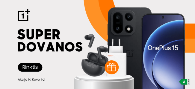 OnePlus 15 telefonas su dovanomis, Mobili prekyba