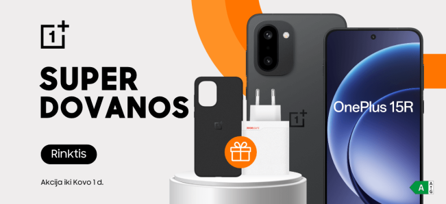 OnePlus 15R naujiena su dovanomis, Mobili prekyba