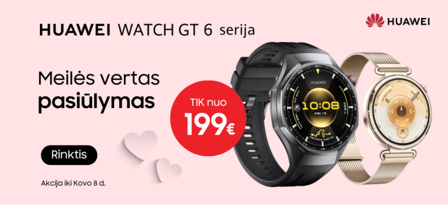 Huawei Watch GT 6 akcija, Mobili prekyba