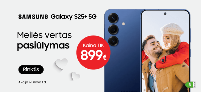 Samsung Galaxy S25+ akcija, Mobili prekyba