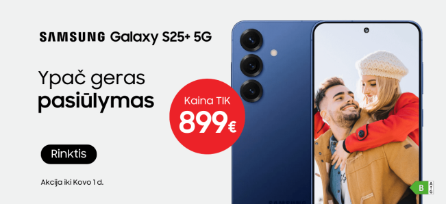 Samsung Galaxy S25+ akcija, Mobili prekyba